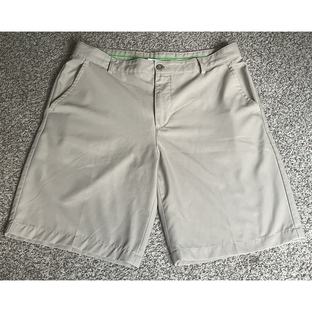 Men's IZOD Khaki Golf Shorts, Size 34